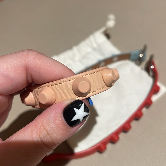 Balenciaga Leathered Studded Bracelet - Picture 4 of 6